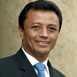 Madagascan leader,  Marc Ravalomanana 